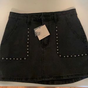 Superdown denim skirt